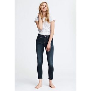 RAG & BONE Cate Mid Rise Ankle Skinny Jeans